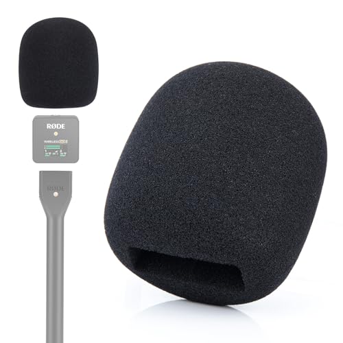Pop-Filter für Rode Wireless Go 2 – Rode Wireless Mikrofon-Abdeckung, kompatibel mit Rode Wireless Pro, verbessert die Klangqualität, Pop-Filter für Rode Wireless Go, Rode Wireless GO 2, Rode Wireless Pop-Filter für Rode Wireless Go 2 – Rode Wireless Mikrofon-Abdeckung, kompatibel mit Rode Wireless Pro, verbessert die Klangqualität, Pop-Filter für Rode Wireless Go, Rode Wireless GO 2, Rode Wireless von SUNMON
