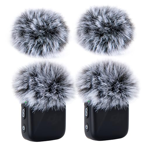 SUNMON 4 Stück Grau Windschutz für DJI MINI Mic, pelziger Mikrofon Popschutz Schaumstoff, Muff Pop-Filter Rauschunterdrückung, Mikrofonabdeckungen für DJI MINI Mikrofon SUNMON 4 Stück Grau Windschutz für DJI MINI Mic, pelziger Mikrofon Popschutz Schaumstoff, Muff Pop-Filter Rauschunterdrückung, Mikrofonabdeckungen für DJI MINI Mikrofon von SUNMON