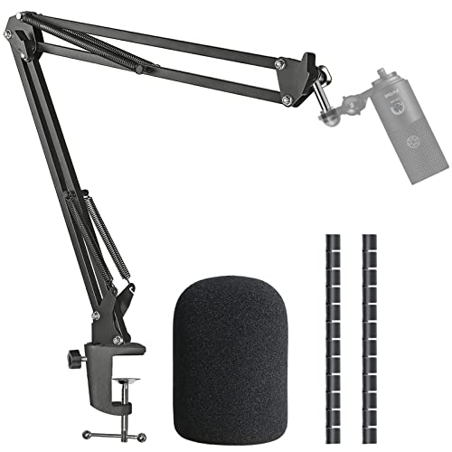 SUNMON K669 Mikrofonarm mit Pop-Filter, kompatibel mit Fifine K669, Fifine 669B USB-Mikrofon mit Kabelhülse SUNMON K669 Mikrofonarm mit Pop-Filter, kompatibel mit Fifine K669, Fifine 669B USB-Mikrofon mit Kabelhülse von SUNMON