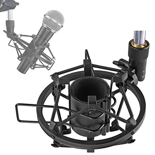 SUNMON SM58S Mikrofon-Stoßdämpfer-Halterung zur Reduzierung von Vibrationen und Lärm, geeignet für Shure SM58S Nierencharakteristik, dynamisches Gesangsmikrofon SUNMON SM58S Mikrofon-Stoßdämpfer-Halterung zur Reduzierung von Vibrationen und Lärm, geeignet für Shure SM58S Nierencharakteristik, dynamisches Gesangsmikrofon von SUNMON
