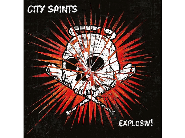 City Saints - Explosiv! (Splatter Clear Blue w/ White Vinyl) (Vinyl) von SUNNY BAST