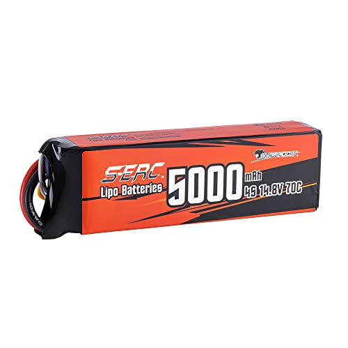 SUNPADOW 5000mAh 4S 14,8V Lipo Akku 70C mit EC5 für RC Buggy Fahrzeuge Auto LKW Tank Boot Rennsport Hobby… SUNPADOW 5000mAh 4S 14,8V Lipo Akku 70C mit EC5 für RC Buggy Fahrzeuge Auto LKW Tank Boot Rennsport Hobby… von SUNPADOW