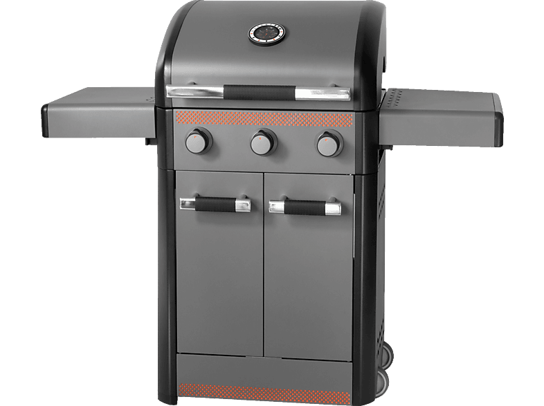 SUNSET BBQ 10.111.196 Verona 3B Gasgrill, Silber (11500 Watt) von SUNSET BBQ