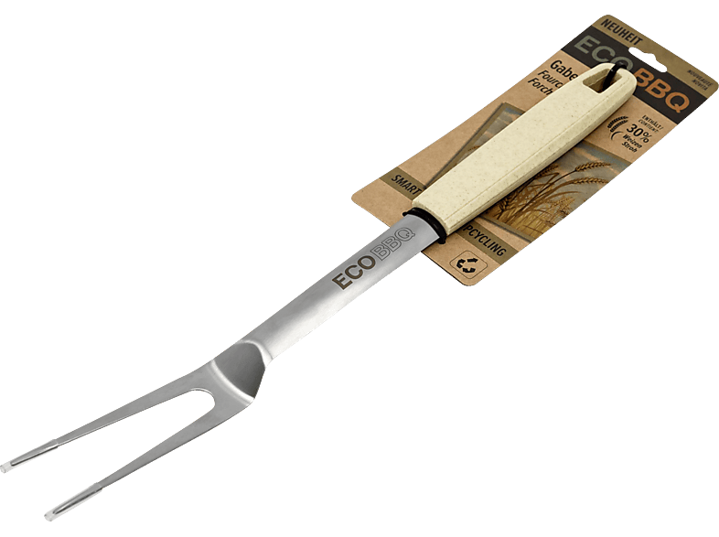SUNSET BBQ 40.200.437 ECO Grillgabel, Silber/Gelb von SUNSET BBQ