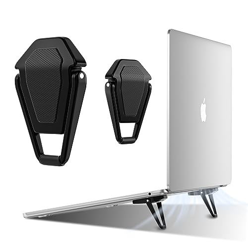 SUNTAIHO Mini-Laptop-Ständer unsichtbar Aluminium Kühlung Tastatur-Halterung Ständer ergonomisch leicht für MacBook, Lenovo 30,5-43,2 cm (12-17 Zoll) Tablets und Laptops von SUNTAIHO