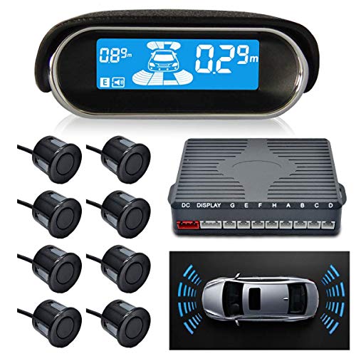 Sunwan N8P4L Auto Parksensor Dual-Core Front- und Rückansicht mit LCD Display Rückfahrradarsystem 4 Stimmen umschaltbar mit 8 schwarzen Sensoren Sunwan N8P4L Auto Parksensor Dual-Core Front- und Rückansicht mit LCD Display Rückfahrradarsystem 4 Stimmen umschaltbar mit 8 schwarzen Sensoren von SUNWAN
