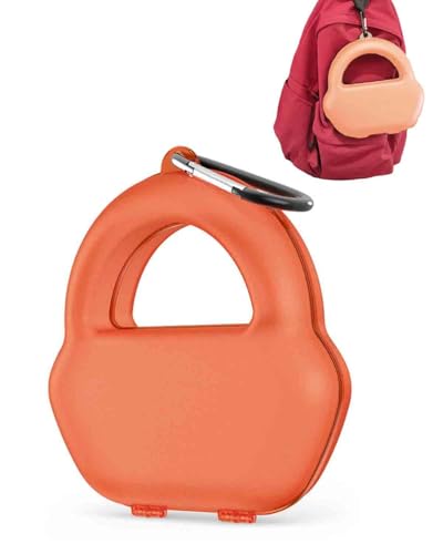 SUOFEIK Hard Case für AirPods Max - Harte Reisehülle mit vollem Schutz für Apple Pro Max Kopfhörer (Rot) von SUOFEIK