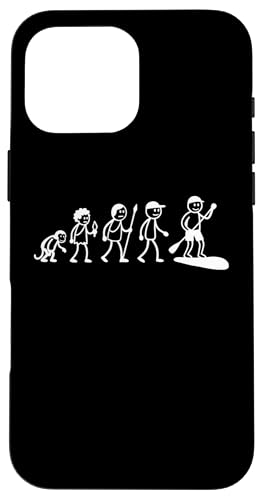Paddleboarding SUP Board Stand Up Paddle Evolution Supboard Hülle für iPhone 16 Pro Max Paddleboarding SUP Board Stand Up Paddle Evolution Supboard Hülle für iPhone 16 Pro Max von SUP Stand Up Paddle Board Surfing Geschenke Shirts