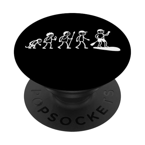 Paddleboarding SUP Board Stand Up Paddle Evolution Supboard PopSockets Klebender PopGrip Paddleboarding SUP Board Stand Up Paddle Evolution Supboard PopSockets Klebender PopGrip von SUP Stand Up Paddle Board Surfing Geschenke Shirts