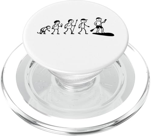 Paddleboarding SUP Board Stand Up Paddle Evolution Supboard PopSockets PopGrip für MagSafe Paddleboarding SUP Board Stand Up Paddle Evolution Supboard PopSockets PopGrip für MagSafe von SUP Stand Up Paddle Board Surfing Geschenke Shirts