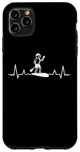 Paddleboarding SUP Board Stand Up Paddle Herzschlag Supboard Hülle für iPhone 11 Pro Max Paddleboarding SUP Board Stand Up Paddle Herzschlag Supboard Hülle für iPhone 11 Pro Max von SUP Stand Up Paddle Board Surfing Geschenke Shirts