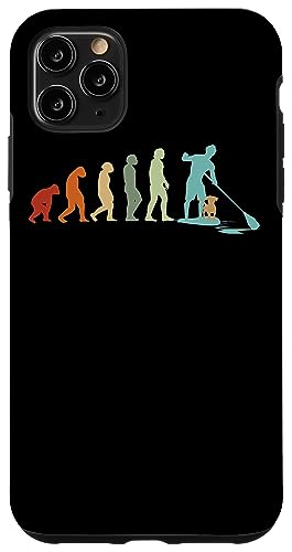 SUP Evolution paddleboarding Stand Up Paddle Hund supboard Hülle für iPhone 11 Pro Max SUP Evolution paddleboarding Stand Up Paddle Hund supboard Hülle für iPhone 11 Pro Max von SUP Stand Up Paddle Board Surfing Geschenke Shirts