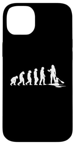 SUP Evolution paddleboarding Stand Up Paddle Hund supboard Hülle für iPhone 14 Plus SUP Evolution paddleboarding Stand Up Paddle Hund supboard Hülle für iPhone 14 Plus von SUP Stand Up Paddle Board Surfing Geschenke Shirts