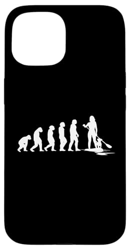 SUP Evolution paddleboarding Stand Up Paddle Hund supboard Hülle für iPhone 15 SUP Evolution paddleboarding Stand Up Paddle Hund supboard Hülle für iPhone 15 von SUP Stand Up Paddle Board Surfing Geschenke Shirts