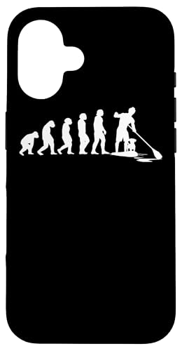 SUP Evolution paddleboarding Stand Up Paddle Hund supboard Hülle für iPhone 16 SUP Evolution paddleboarding Stand Up Paddle Hund supboard Hülle für iPhone 16 von SUP Stand Up Paddle Board Surfing Geschenke Shirts