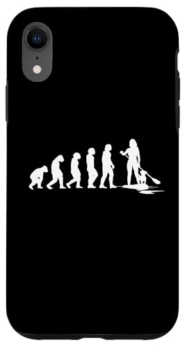 SUP Evolution paddleboarding Stand Up Paddle Hund supboard Hülle für iPhone XR SUP Evolution paddleboarding Stand Up Paddle Hund supboard Hülle für iPhone XR von SUP Stand Up Paddle Board Surfing Geschenke Shirts