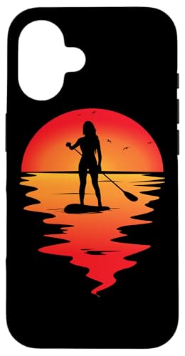 SUP paddleboarding Stand Up Paddle paddel Damen supboard Hülle für iPhone 16 SUP paddleboarding Stand Up Paddle paddel Damen supboard Hülle für iPhone 16 von SUP Stand Up Paddle Board Surfing Geschenke Shirts
