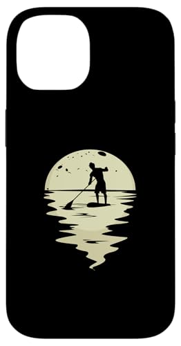 SUP paddleboarding Stand Up Paddle paddling Nacht supboard Hülle für iPhone 14 SUP paddleboarding Stand Up Paddle paddling Nacht supboard Hülle für iPhone 14 von SUP Stand Up Paddle Board Surfing Geschenke Shirts