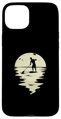 SUP paddleboarding Stand Up Paddle paddling Nacht supboard Hülle für iPhone 15 Plus SUP paddleboarding Stand Up Paddle paddling Nacht supboard Hülle für iPhone 15 Plus von SUP Stand Up Paddle Board Surfing Geschenke Shirts