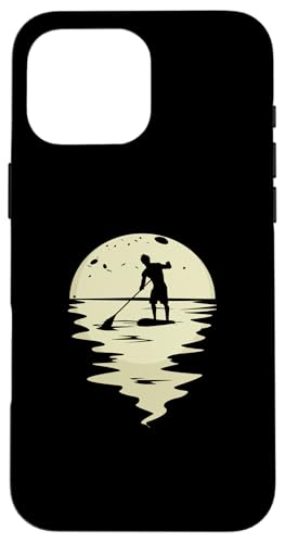 SUP paddleboarding Stand Up Paddle paddling Nacht supboard Hülle für iPhone 16 Pro Max SUP paddleboarding Stand Up Paddle paddling Nacht supboard Hülle für iPhone 16 Pro Max von SUP Stand Up Paddle Board Surfing Geschenke Shirts