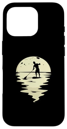 SUP paddleboarding Stand Up Paddle paddling Nacht supboard Hülle für iPhone 16 Pro SUP paddleboarding Stand Up Paddle paddling Nacht supboard Hülle für iPhone 16 Pro von SUP Stand Up Paddle Board Surfing Geschenke Shirts