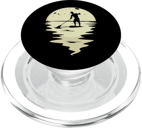 SUP paddleboarding Stand Up Paddle paddling Nacht supboard PopSockets PopGrip für MagSafe SUP paddleboarding Stand Up Paddle paddling Nacht supboard PopSockets PopGrip für MagSafe von SUP Stand Up Paddle Board Surfing Geschenke Shirts