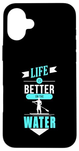 SUP paddleboarding Stand Up Paddle paddling Wasser supboard Hülle für iPhone 16 Plus SUP paddleboarding Stand Up Paddle paddling Wasser supboard Hülle für iPhone 16 Plus von SUP Stand Up Paddle Board Surfing Geschenke Shirts
