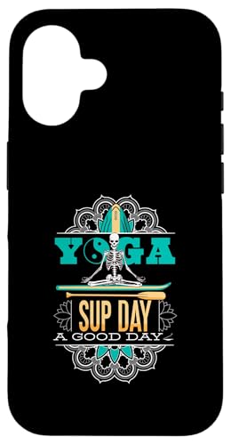 SUP paddleboarding Stand Up Paddle paddling Yoga supboard Hülle für iPhone 16 SUP paddleboarding Stand Up Paddle paddling Yoga supboard Hülle für iPhone 16 von SUP Stand Up Paddle Board Surfing Geschenke Shirts