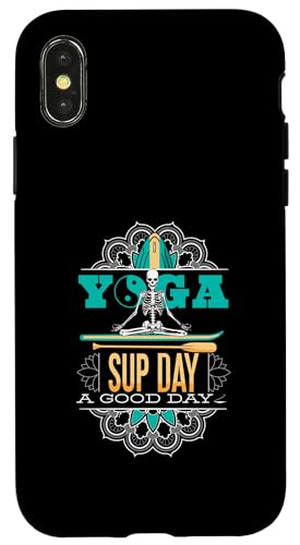 SUP paddleboarding Stand Up Paddle paddling Yoga supboard Hülle für iPhone X/XS SUP paddleboarding Stand Up Paddle paddling Yoga supboard Hülle für iPhone X/XS von SUP Stand Up Paddle Board Surfing Geschenke Shirts