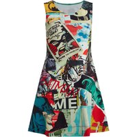 Supasuta x Batman Torn Collage Skater Dress - 2XL von SUPASUTA