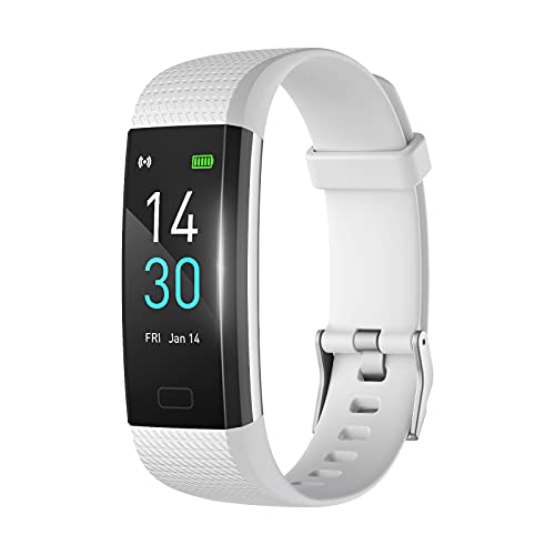 SUPBRO Gesundheits- & Fitness-Tracker Armband 0,96" Bildschirm Sport Smartwatch Smartband Aktivitätsmonitor Schrittzähler Uhr für Damen Herren von SUPBRO