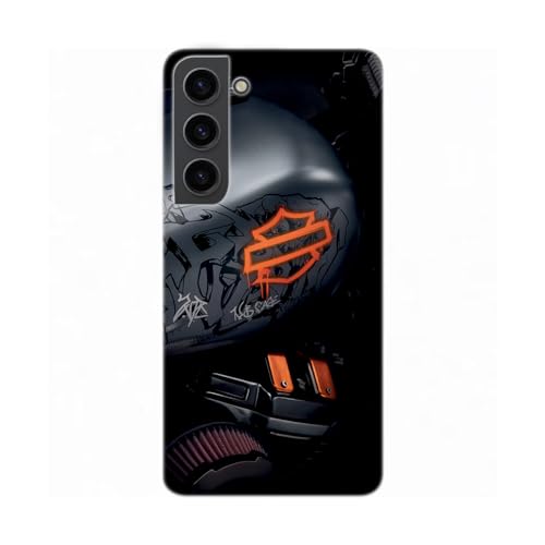SUPER FABRIQUE SUPER MADE Transparente Design-Hülle für Samsung Galaxy, gedruckt in Frankreich, Harley Davidson Urban (Galaxy S23 FE) von SUPER FABRIQUE