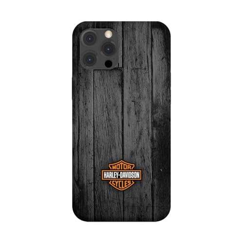 SUPER FABRIQUE Schutzhülle, transparent, stoßfest, für Apple iPhone, Design Harley Davidson (iPhone 14 Pro) von SUPER FABRIQUE