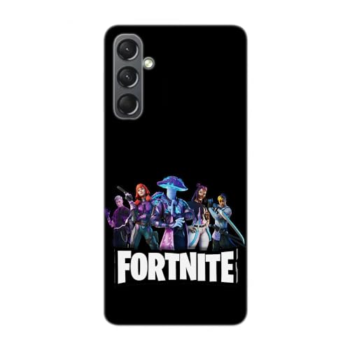 SUPER FABRIQUE Transparente Schutzhülle für Samsung Galaxy, bedruckt in Frankreich, Videospiele, Fortnite Team – Galaxy A35 von SUPER FABRIQUE