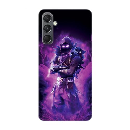 SUPER FABRIQUE Transparente Schutzhülle für Samsung Galaxy, bedruckt in Frankreich, Videospiele, Fortnite Thema – Galaxy A55 von SUPER FABRIQUE