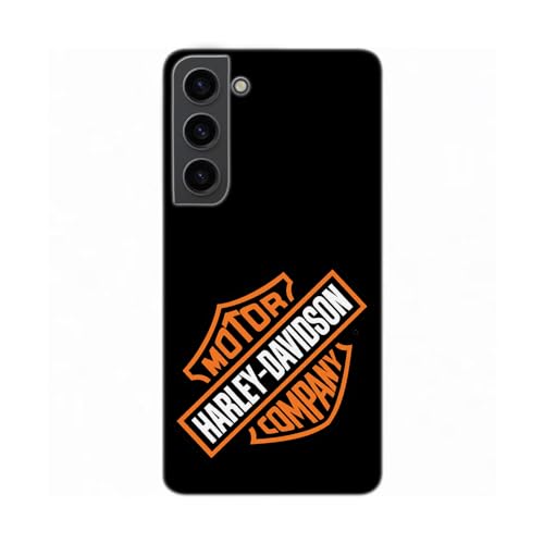 SUPER FABRIQUE Transparente Design-Hülle für Samsung Galaxy, gedruckt in Frankreich, kompatibel mit Moto Harley Davidson (Galaxy S23) von SUPER FABRIQUE