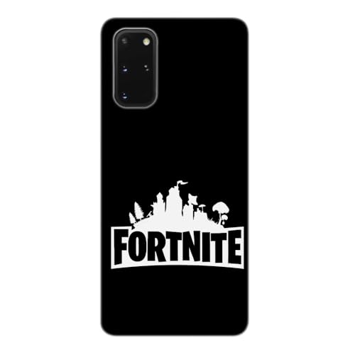 SUPER Made Transparente Design-Hülle für Samsung Galaxy, gedruckt in Frankreich, Videospiele, Fortnite-Logo (Galaxy S20 +) von SUPER FABRIQUE