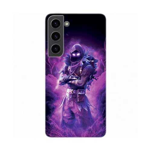 SUPER Made Transparente Design-Hülle für Samsung Galaxy, gedruckt in Frankreich, Videospiele, Fortnite-Thema (Galaxy S23 FE) von SUPER FABRIQUE
