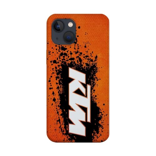 Schutzhülle aus weichem Silikon, transparent, für Apple iPhone, bedruckt in Frankreich, Motocross (iPhone 15) von SUPER FABRIQUE