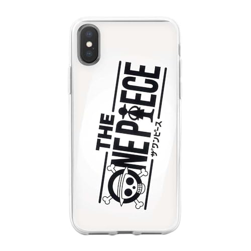 Schutzhülle für Apple iPhone, bedruckt in Frankreich, Anime, One Piece, Logo (iPhone XS Max) von SUPER FABRIQUE