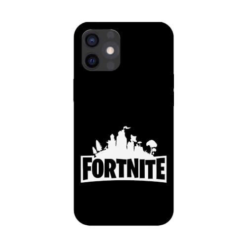 Schutzhülle transparent Design für Apple iPhone, bedruckt in Frankreich, Videospiele, Fortnite Logo (iPhone 12) von SUPER FABRIQUE