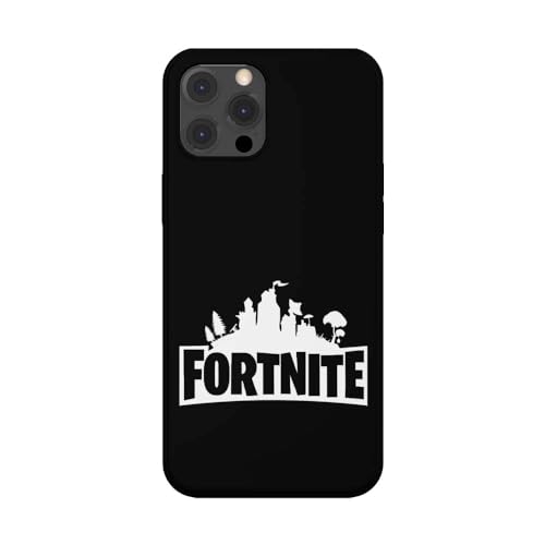 Schutzhülle transparent Design für Apple iPhone, bedruckt in Frankreich, Videospiele, Fortnite Logo (iPhone 12 Pro) von SUPER FABRIQUE