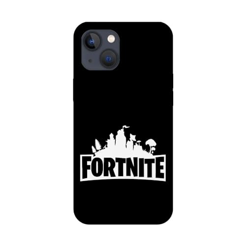 Schutzhülle transparent Design für Apple iPhone, bedruckt in Frankreich, Videospiele, Fortnite Logo (iPhone 13) von SUPER FABRIQUE