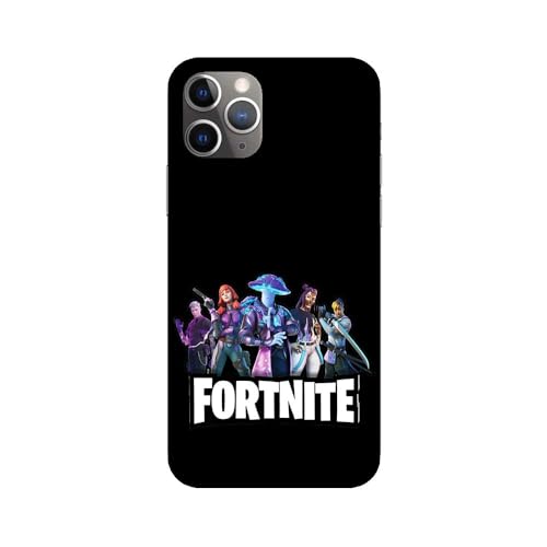SUPER FABRIQUE Schutzhülle transparent Design für Apple iPhone 11 Pro Max, bedruckt in Frankreich, Videospiele, Fortnite Team von SUPER FABRIQUE