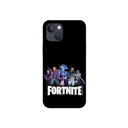 SUPER FABRIQUE Schutzhülle transparent Design für Apple iPhone 13 Mini, Fortnite Team, Silikon, Flexibel, Transparent von SUPER FABRIQUE