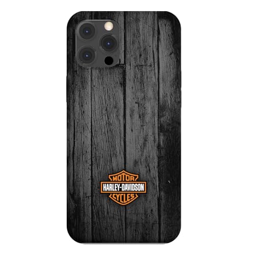 Schutzhülle transparent stoßfest für Apple iPhone Design Harley Davidson (iPhone 13 Pro Max) HD1 von SUPER FABRIQUE