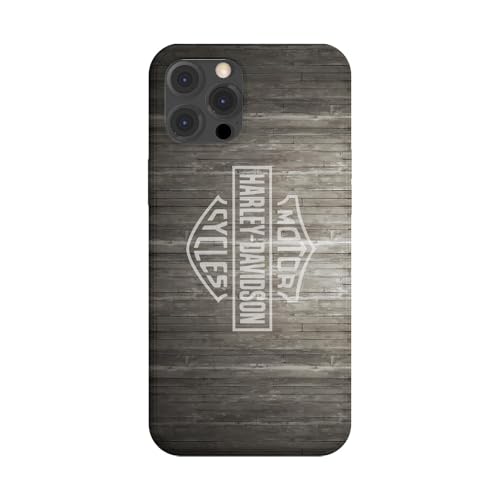 Schutzhülle transparent weich Silikon Design für Apple iPhone bedruckt Harley Davidson (iPhone 13 Pro) von SUPER FABRIQUE
