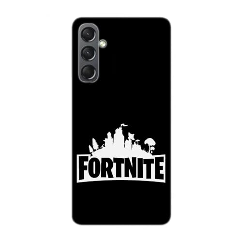 Transparente Designhülle für Samsung Galaxy, gedruckt in Frankreich, Videospiele, Fortnite-Logo - Galaxy A55 von SUPER FABRIQUE