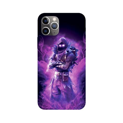 SUPER FABRIQUE Transparente Schutzhülle für Apple iPhone 11 Pro Max, bedruckt in Frankreich, Videospiele, Fortnite von SUPER FABRIQUE