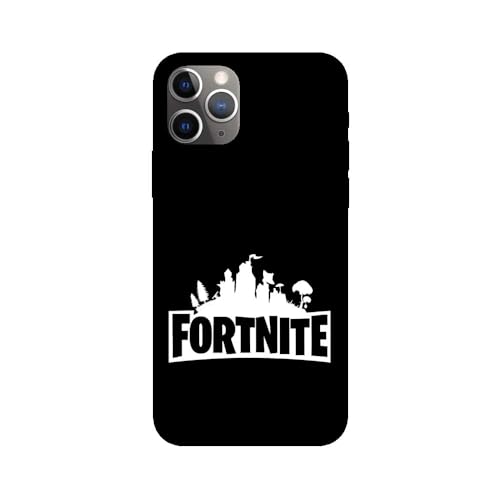 Transparente Schutzhülle für Apple iPhone, bedruckt in Frankreich, Videospiele, Fortnite Logo (iPhone 11 Pro Max) von SUPER FABRIQUE